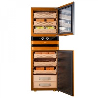 Шкаф для хранения сигар (хьюмидор) Afidano L8 (Тёплый янтарь)